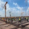 Thi công xây dựng sân bay Long Thành.