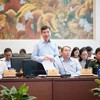 Thứ trưởng Bộ Tài chính Tạ Anh Tuấn phát biểu tại Hội nghị - Ảnh: PT . 
