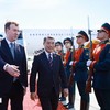 Thủ tướng Lê Minh Hưng đến thành phố Kazan bắt đầu chuyến tham dự Hội nghị Cấp cao Kỷ niệm 35 năm quan hệ ASEAN-Nga và hoạt động song phương tại Kazan, Cộng hòa Tatarstan (Liên bang Nga). (Ảnh: Dương Giang/TTXVN)