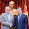 Tổng Bí thư, Chủ tịch nước Tô Lâm tiếp Phó chủ tịch Quốc hội Cộng hòa Liên bang Đức Bodo Ramelow. Ảnh: VIẾT CHUNG