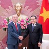 Chủ tịch Quốc hội Trần Thanh Mẫn tiếp Đại sứ Canada tại Việt Nam Jim Nickel.
