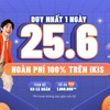 Giao dịch ngày 25: Nhà đầu tư được hoàn 100% phí trên iKIS