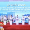 Hà Nội khởi công đồng thời 5 tuyến đường sắt đô thị và 3 dự án nhà ở cho thuê 
