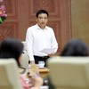 Phó Thủ tướng Nguyễn Văn Thắng chủ trì cuộc họp của Ban chỉ đạo điều hành giá - Ảnh: VGP.