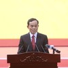 Bí thư Thành ủy TP.HCM Trần Lưu Quang đọc diễn văn Lễ kỷ niệm 50 năm Ngày Thành phố Sài Gòn – Gia Định vinh dự mang tên Chủ tịch Hồ Chí Minh.