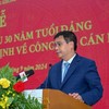 Ông Vũ Thế Phiệt, thời điểm còn là lãnh đạo Tổng công ty Cảng hàng không Việt Nam ACV.