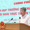 Thủ tướng Chính phủ Lê Minh Hưng phát biểu đáp từ, tiếp thu ý kiến chỉ đạo và bế mạc Hội nghị - Ảnh: VGP/Nhật Bắc