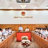 Phó Thủ tướng Chính phủ Lê Tiến Châu làm việc với lãnh đạo thành phố Huế về thực hiện mục tiêu tăng trưởng trên 10% - Ảnh: VGP.