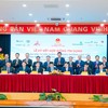 Quang cảnh lễ ký kết hợp đồng tín dụng cho Dự án 