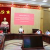 Phó Thủ tướng Nguyễn Văn Thắng làm việc với tỉnh Ninh Bình. Ảnh: VGP