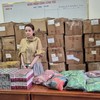Một đối tượng bị bắt vì sản xuất, buôn bán thực phẩm chức năng giả.