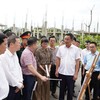 Bí thư Đà Nẵng, ông Lê Ngọc Quang kiểm tra tiến độ tháo gỡ khó khăn cho dự án Khu đô thị sinh thái Quan Nam - Thuỷ Tú.