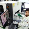 Ba nhóm dự án được hỗ trợ, gồm dự án sản xuất sản phẩm công nghệ số trọng điểm; dự án nghiên cứu và phát triển, thiết kế, sản xuất, đóng gói, kiểm thử sản phẩm chip bán dẫn; dự án xây dựng trung tâm dữ liệu trí tuệ nhân tạo. Ảnh: Lê Toàn.