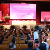 Hơn 500 đại biểu từ các ban, bộ, ngành Trung ương, lãnh đạo các địa phương, đại diện các cơ quan ngoại vụ địa phương và các Đại sứ, trưởng Cơ quan đại diện Việt Nam ở nước ngoài, trưởng Cơ quan đại diện được tiến cử và lãnh đạo các đơn vị của Bộ Ngoại giao đã tham dự Hội nghị.