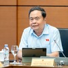 Chủ tịch Quốc hội Trần Thanh Mẫn phát biểu tại tổ - Ảnh: QH.