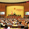Phiên khai mạc Kỳ họp không thường lệ thứ nhất. Ảnh: Đức Thanh
