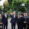 Tổng Bí thư, Chủ tịch nước Tô Lâm tiếp Đại sứ, Đại biện các nước ASEAN tại Hà Nội. (Ảnh: Thống Nhất/TTXVN)