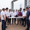 Phó Chủ tịch UBND TP. Hà Nội Trương Việt Dũng kiểm tra thực địa tại Dự án Khu công nghệ cao Sinh học Hà Nội.