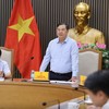 Phó Thủ tướng Thường trực Phạm Gia Túc và Phó Thủ tướng Nguyễn Văn Thắng làm việc với Bộ Xây dựng, Bộ Tài chính và một số bộ, ngành - Ảnh: VGP