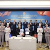 Tổng Bí thư Tô Lâm chứng kiến lễ ký và trao các hợp đồng, thỏa thuận hợp tác của Việt Nam và Hoa Kỳ (tháng 2/2026). Ảnh: TTXVN.