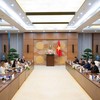 Quang cảnh cuộc tiếp.