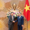 Chủ tịch Quốc hội Trần Thanh Mẫn tiếp Đại sứ Đặc mệnh toàn quyền Malaysia tại Việt Nam Tan Yang Thai. 