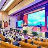 Đại biểu tham dự phiên họp tại Trụ sở Bộ Ngoại giao. (Ảnh: Quang Hòa)