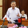 Tổng Bí thư, Chủ tịch nước chủ trì phiên họp Ban Chỉ đạo Trung ương về phát triển khoa học, công nghệ, đổi mới sáng tạo và chuyển đổi số - Ảnh: TTXVN