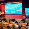 Toàn cảnh phiên bế mạc toàn thể. Ảnh: BND.