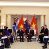 Tổng Bí thư, Chủ tịch nước Tô Lâm hội kiến Toàn quyền Australia Sam Mostyn. (Ảnh: Thống Nhất/TTXVN)
