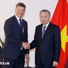 Tổng Bí thư, Chủ tịch nước Tô Lâm tiếp ông Angus Taylor, Lãnh đạo Liên đảng đối lập, Chủ tịch Đảng Tự do Australia. (Ảnh: Thống Nhất/TTXVN)