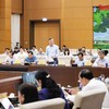 Bộ trưởng Bộ Tài chính Ngô Văn Tuấn báo cáo tiếp thu, giải trình tại phiên họp của Ủy ban Thường vụ Quốc hội