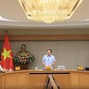 Phó Thủ tướng Chính phủ Lê Tiến Châu chủ trì họp về tình hình triển khai thực hiện tổng rà soát hệ thống văn bản quy phạm pháp luật - Ảnh: chinhphu.vn