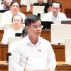 Đại biểu Nguyễn Xuân Nghiêm tham gia thảo luận - Ảnh: QH 