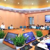 Quang cảnh cuộc họp.
