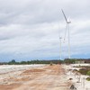 Vị trí đường cáp ngầm 33 kV của Dự án Điện gió BT2 đi qua dự án đầu tư xây dựng và kinh doanh cơ sở hạ tầng Khu công nghiệp Cam Liên. Ảnh: Trường Nhật