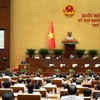 Phiên họp chiều 22/8 của Quốc hội.