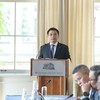 Phó Thủ tướng Chính phủ Nguyễn Văn Thắng phát biểu tại hội nghị.