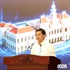 Ông Nguyễn Mạnh Cường, Phó chủ tịch UBND TP.HCM quán triệt những nội dung cốt lõi, điểm mới, cơ chế, chính sách đặc thù, vượt trội của Luật Phát triển đô thị. Ảnh: TT 