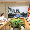 Phó Thủ tướng Hồ Quốc Dũng chủ trì cuộc làm việc về xử lý kiến nghị của doanh nghiệp, tháo gỡ khó khăn, vướng mắc trong một số lĩnh vực NN&MT - Ảnh: chinhphu.vn.