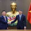 Thủ tướng Lê Minh Hưng tiếp Tổng Giám đốc điều hành Samsung điện tử Roh Tae Moon. Ảnh: chinhphu.vn