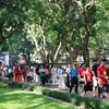 Đông đảo người dân và du khách khám phá, trải nghiệm tại Văn Miếu - Quốc Tử Giám, Hà Nội dịp nghỉ lễ Quốc khánh 2/9.