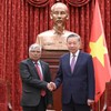 Tổng Bí thư, Chủ tịch nước Tô Lâm và Đại sứ Bangladesh Mohammad Lutfor Rahman. Ảnh: Đăng Khoa/BND.