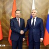 Tổng Bí thư, Chủ tịch nước Tô Lâm hội kiến Chủ tịch Duma Quốc gia Nga Vyacheslav Volodin - Ảnh: TTXVN