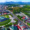 Điện Biên nhìn từ trên cao.