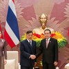 Chủ tịch Quốc hội Trần Thanh Mẫn hội kiến Nhà vua Thái Lan Maha Vajiralongkorn Phra Vajiraklaochaoyuhua và Hoàng hậu.