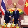Thủ tướng Lê Minh Hưng hội kiến Nhà vua Vương quốc Thái Lan Maha Vajiralongkorn Phra Vajiraklaochaoyuhua và Hoàng hậu. 