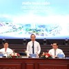 Lãnh đạo các địa phương vùng Đông Nam Bộ và ĐBSCL cùng thảo luận hợp tác phát triển - Ảnh: L.A