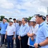 Lãnh đạo UBND TP. Đà Nẵng kiểm tra Dự án Hoàn thiện đường ven biển 129 -thành phần 2. 