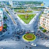 Nút giao thông tại khu vực ngã 5 Đống Đa - Hoa Lư là cửa ngõ giao thông quan trọng của khu vực Quy Nhơn, tỉnh Gia Lai tuy nhiên thường xuyên xảy ra tình trạng ùn tắc giao thông vào giờ cao điểm. Ảnh: Dũng Nhân. 
